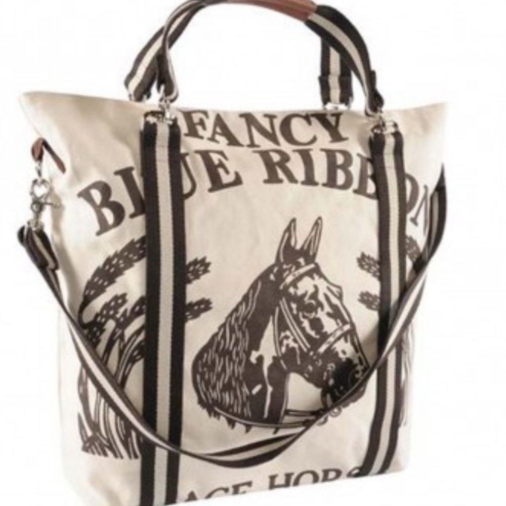 Rebecca Ray Fancy Blue Ribbon bag